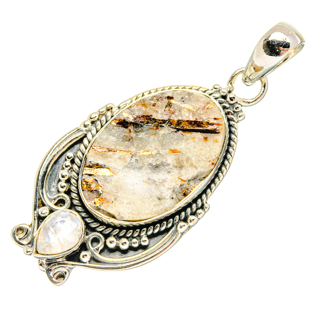 Astrophyllite Pendants handcrafted by Ana Silver Co - PD30976 - Photo 2