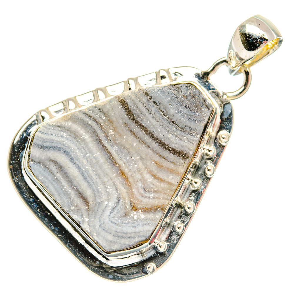 Desert Druzy Pendants handcrafted by Ana Silver Co - PD30977 - Photo 2