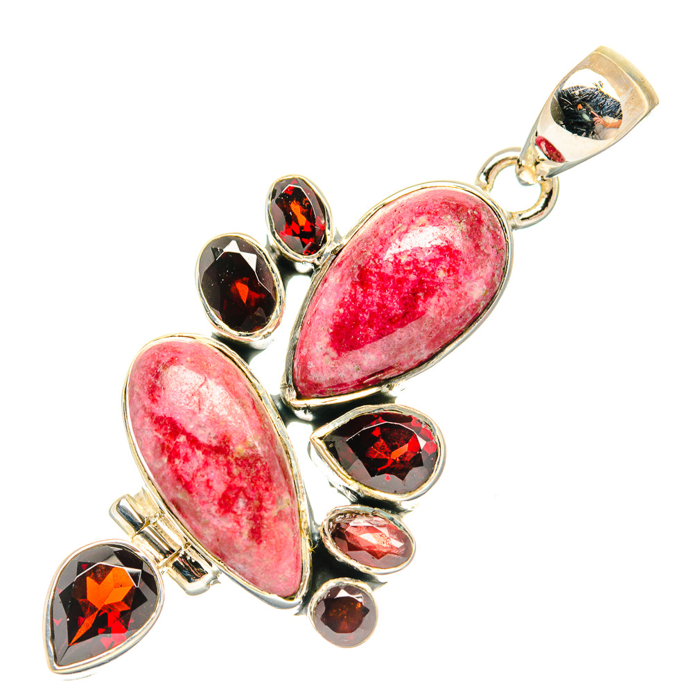 Thulite Pendants handcrafted by Ana Silver Co - PD30978 - Photo 2