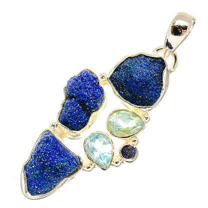 Lapis Lazuli Pendants handcrafted by Ana Silver Co - PD30986 - Photo 2