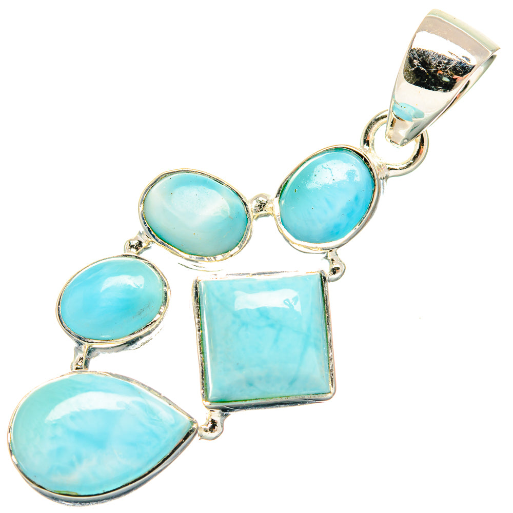 Larimar Pendants handcrafted by Ana Silver Co - PD30988 - Photo 2