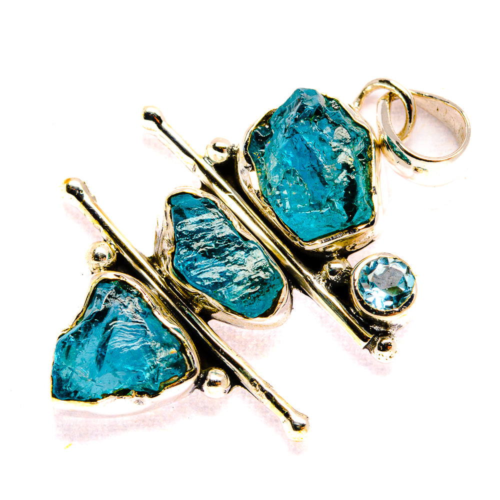 Apatite Pendants handcrafted by Ana Silver Co - PD31017 - Photo 2