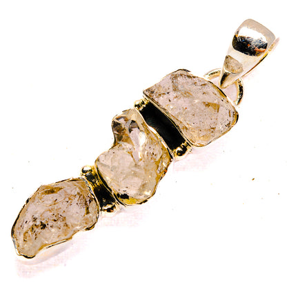 Herkimer Diamond Pendants handcrafted by Ana Silver Co - PD31028 - Photo 2