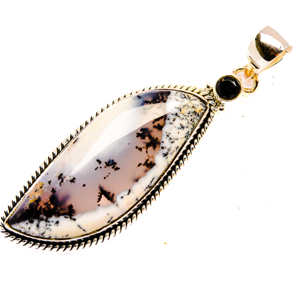 Dendritic Opal Pendants handcrafted by Ana Silver Co - PD31047 - Photo 2