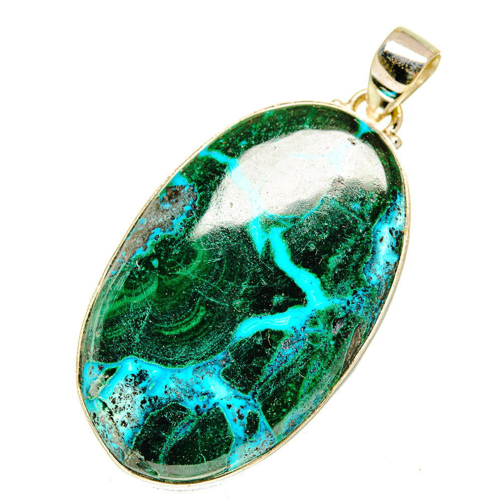 Chrysocolla Pendants handcrafted by Ana Silver Co - PD3105
