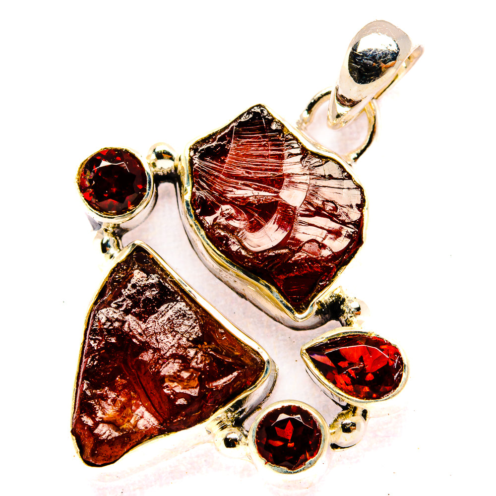 Garnet Pendants handcrafted by Ana Silver Co - PD31055 - Photo 2