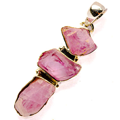 Pink Moonstone Pendants handcrafted by Ana Silver Co - PD31067 - Photo 2