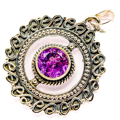 Amethyst Pendants handcrafted by Ana Silver Co - PD31074 - Photo 2
