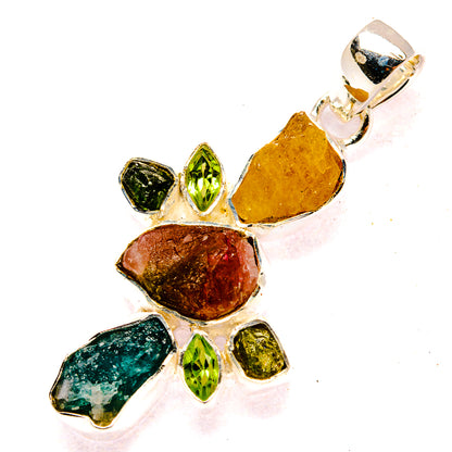 Tourmaline Pendants handcrafted by Ana Silver Co - PD31085 - Photo 2