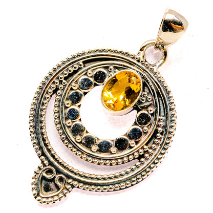 Citrine Pendants handcrafted by Ana Silver Co - PD31099 - Photo 2