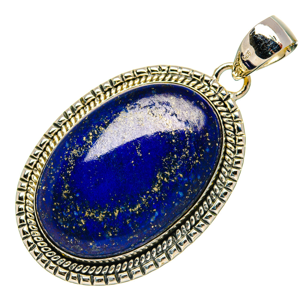 Lapis Lazuli Pendants handcrafted by Ana Silver Co - PD31112 - Photo 2