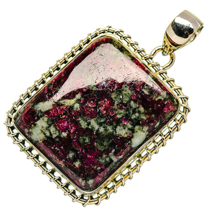 Russian Eudialyte Pendants handcrafted by Ana Silver Co - PD31117 - Photo 2