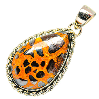 Bauxite Pendants handcrafted by Ana Silver Co - PD31122 - Photo 2