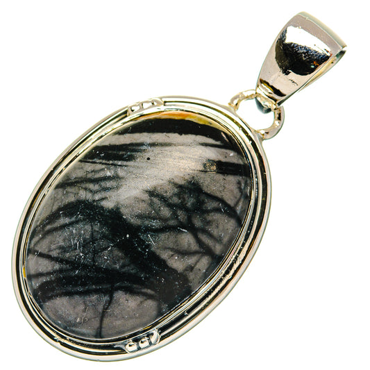 Picasso Jasper Pendants handcrafted by Ana Silver Co - PD31124 - Photo 2