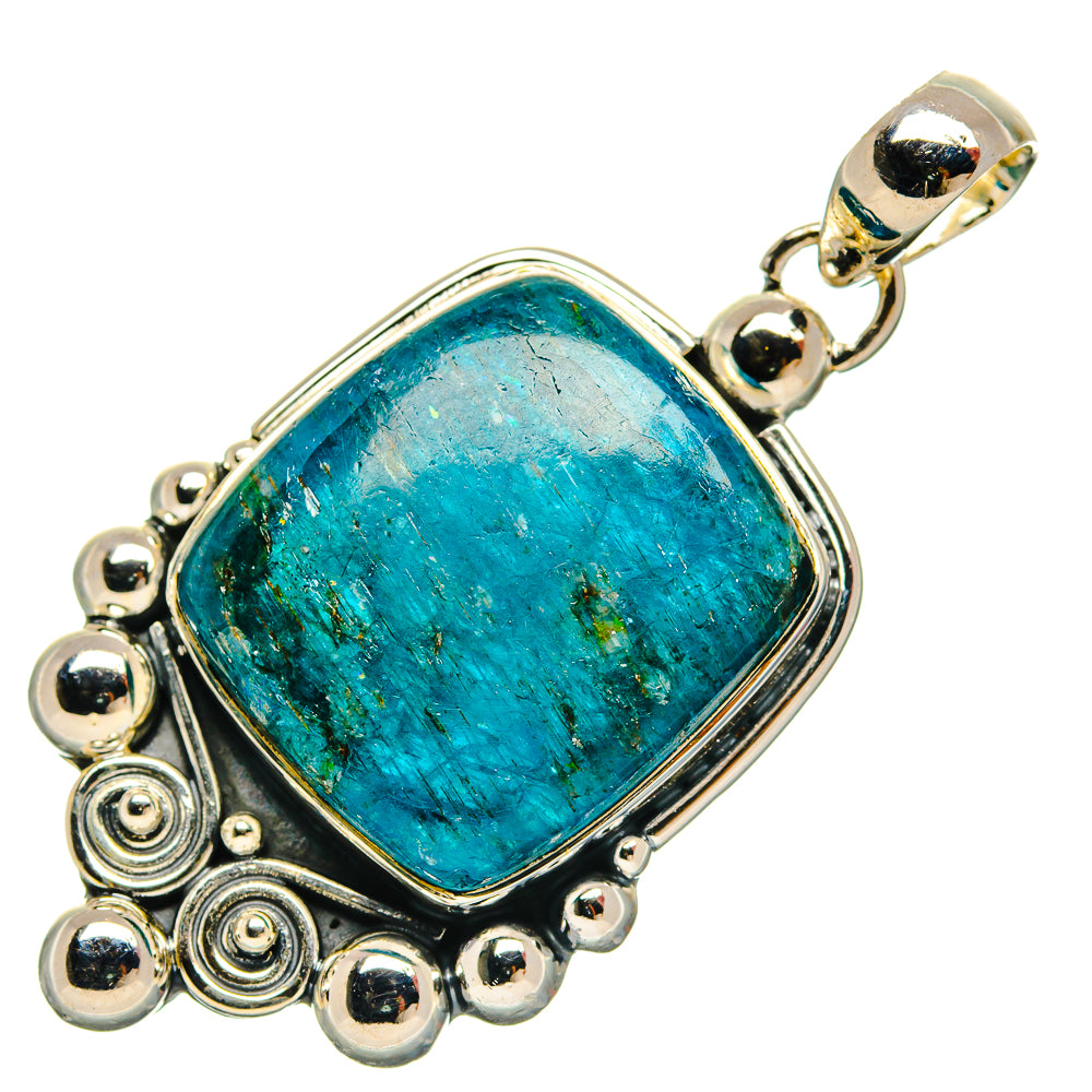 Apatite Pendants handcrafted by Ana Silver Co - PD31132 - Photo 2
