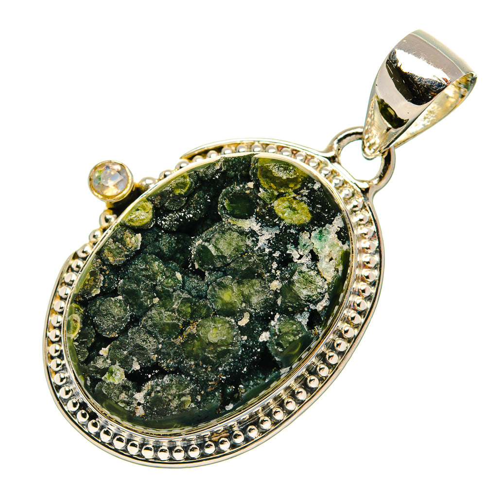 Galaxy Jasper Pendants handcrafted by Ana Silver Co - PD31133 - Photo 2