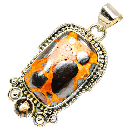 Bauxite Pendants handcrafted by Ana Silver Co - PD31135 - Photo 2