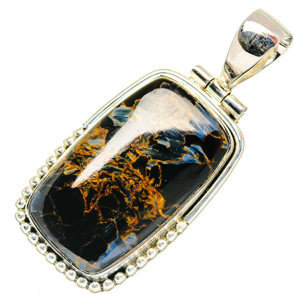 Pietersite Pendants handcrafted by Ana Silver Co - PD31144 - Photo 2