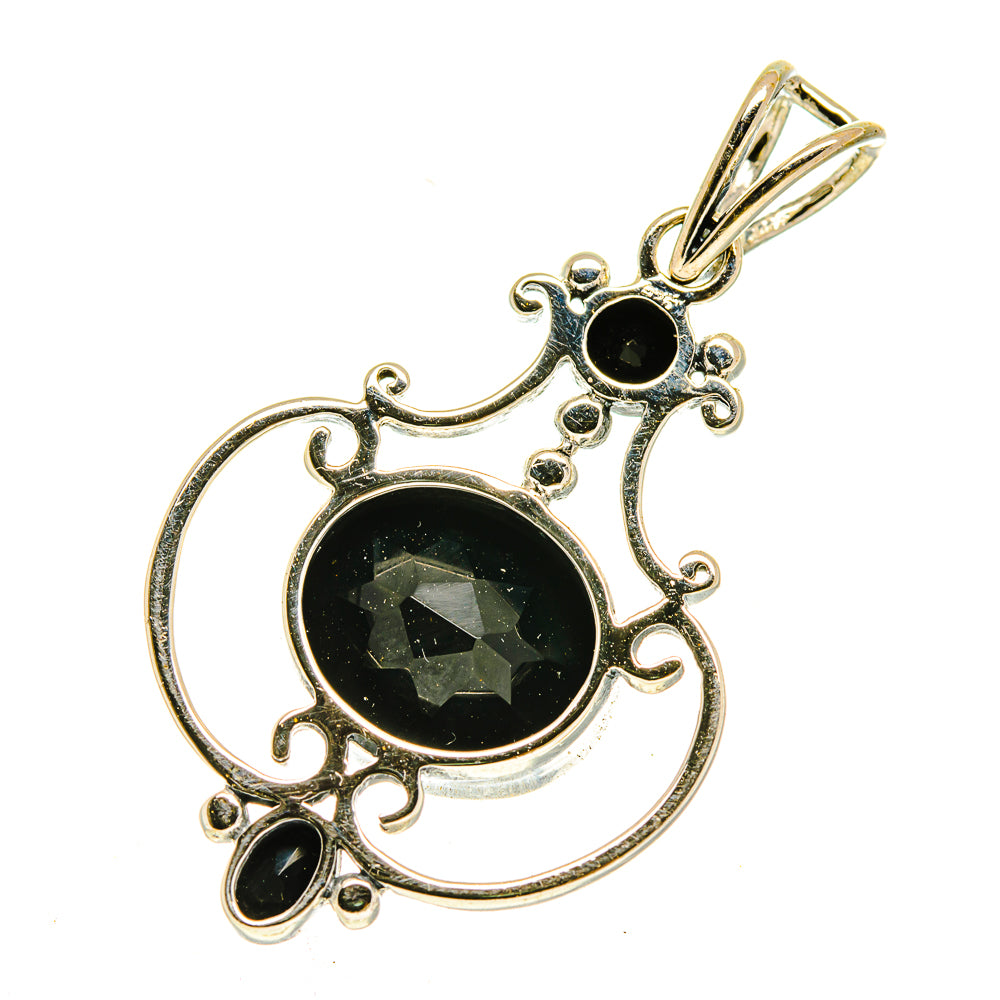 Black Onyx Pendants handcrafted by Ana Silver Co - PD3115