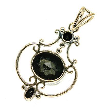Black Onyx Pendants handcrafted by Ana Silver Co - PD3115