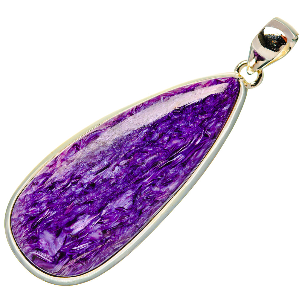 Charoite Pendants handcrafted by Ana Silver Co - PD31150 - Photo 2