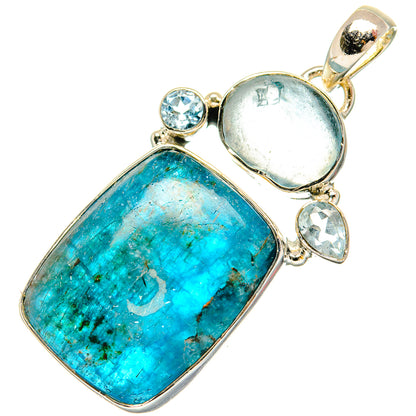 Apatite Pendants handcrafted by Ana Silver Co - PD31151 - Photo 2