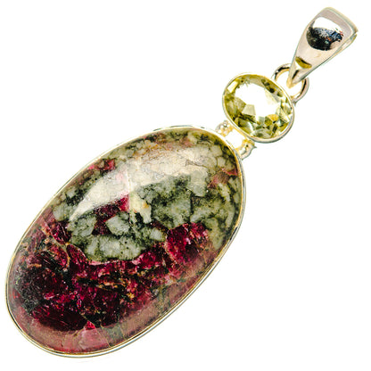 Russian Eudialyte Pendants handcrafted by Ana Silver Co - PD31152 - Photo 2