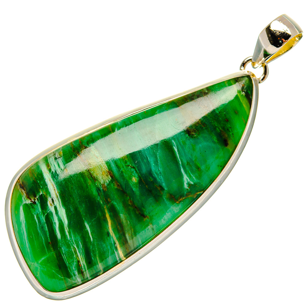 Peruvian Opal Pendants handcrafted by Ana Silver Co - PD31169 - Photo 2