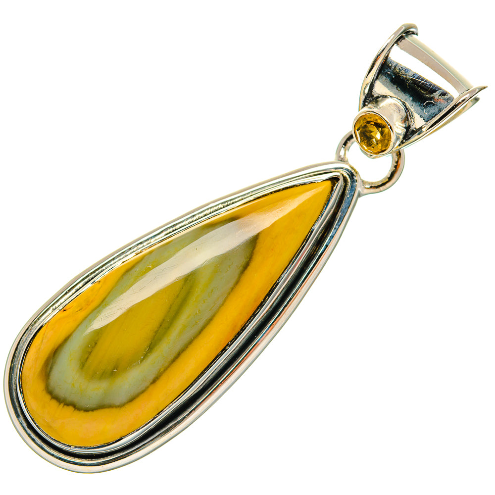 Willow Creek Jasper Pendants handcrafted by Ana Silver Co - PD31179 - Photo 2