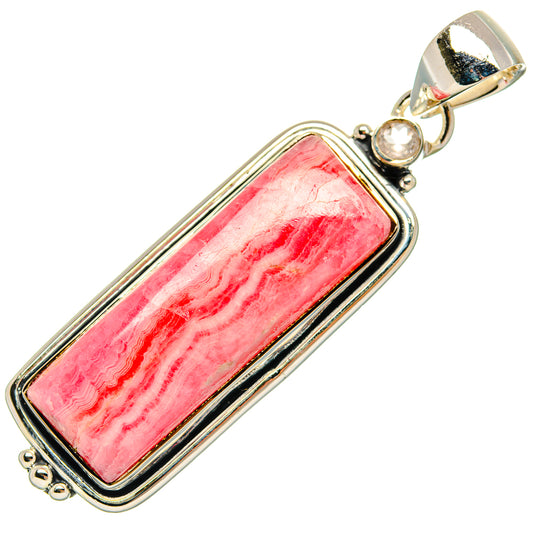 Rhodochrosite Pendants handcrafted by Ana Silver Co - PD31181 - Photo 2