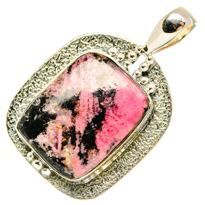 Rhodonite Pendants handcrafted by Ana Silver Co - PD31187 - Photo 2