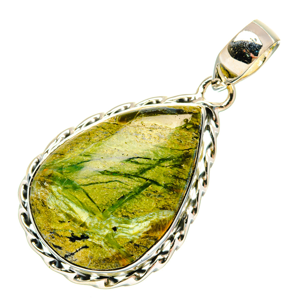 Green Jasper Pendants handcrafted by Ana Silver Co - PD31189 - Photo 2