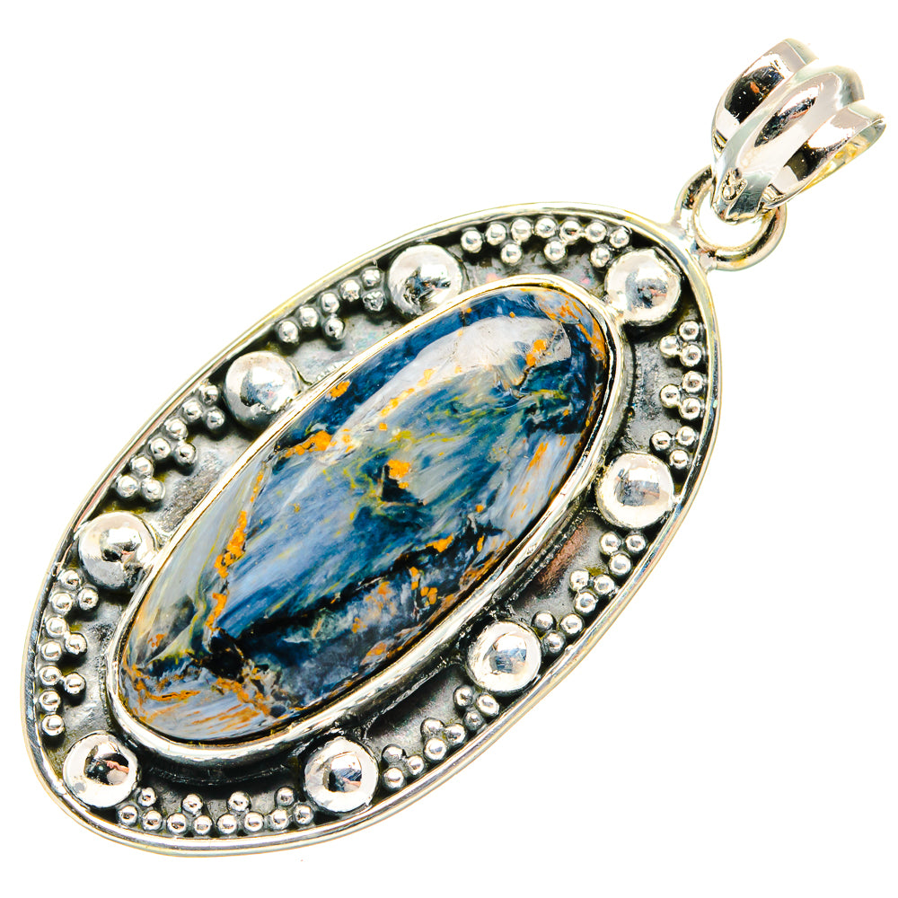 Pietersite Pendants handcrafted by Ana Silver Co - PD31198 - Photo 2