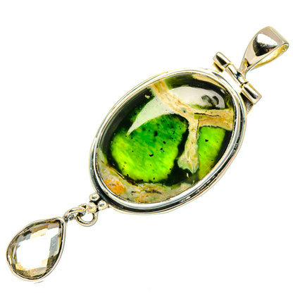 Rainforest Opal Pendants handcrafted by Ana Silver Co - PD31199 - Photo 2