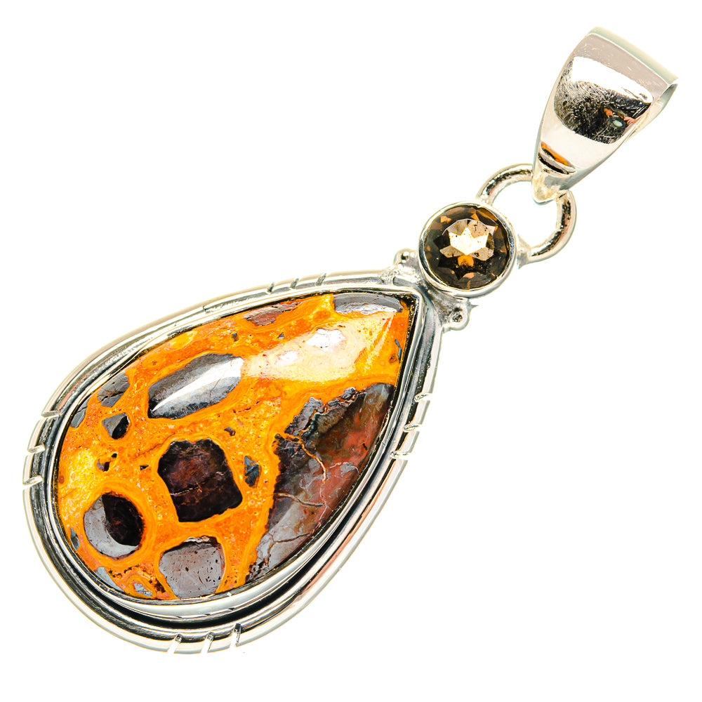 Bauxite Pendants handcrafted by Ana Silver Co - PD31204 - Photo 2