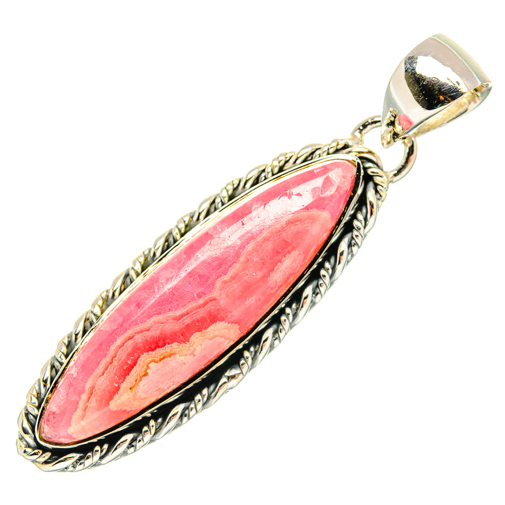 Rhodochrosite Pendants handcrafted by Ana Silver Co - PD31208 - Photo 2