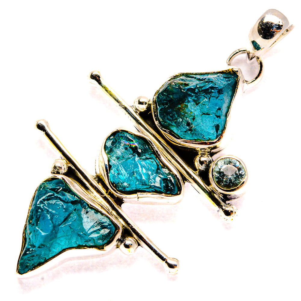Apatite Pendants handcrafted by Ana Silver Co - PD31212 - Photo 2
