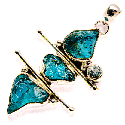 Apatite Pendants handcrafted by Ana Silver Co - PD31212 - Photo 2