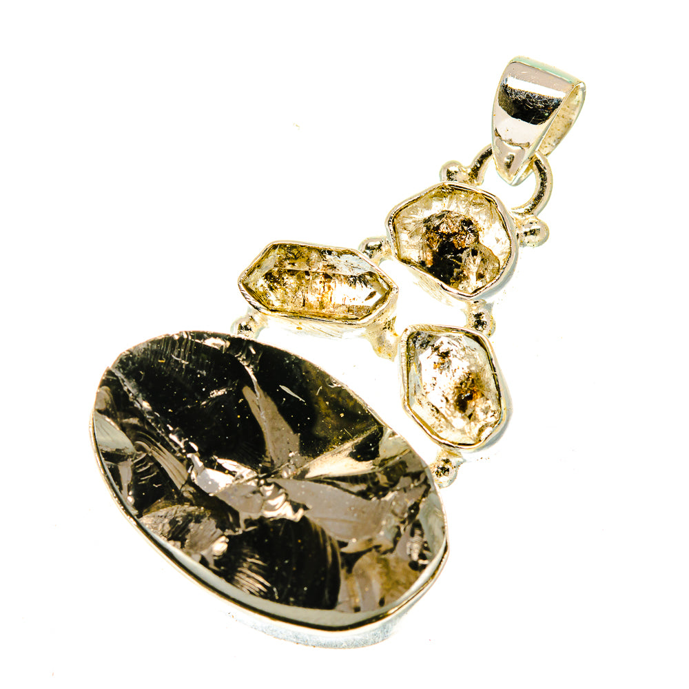 Shungite Pendants handcrafted by Ana Silver Co - PD3122