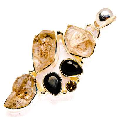 Herkimer Diamond Pendants handcrafted by Ana Silver Co - PD31236 - Photo 2