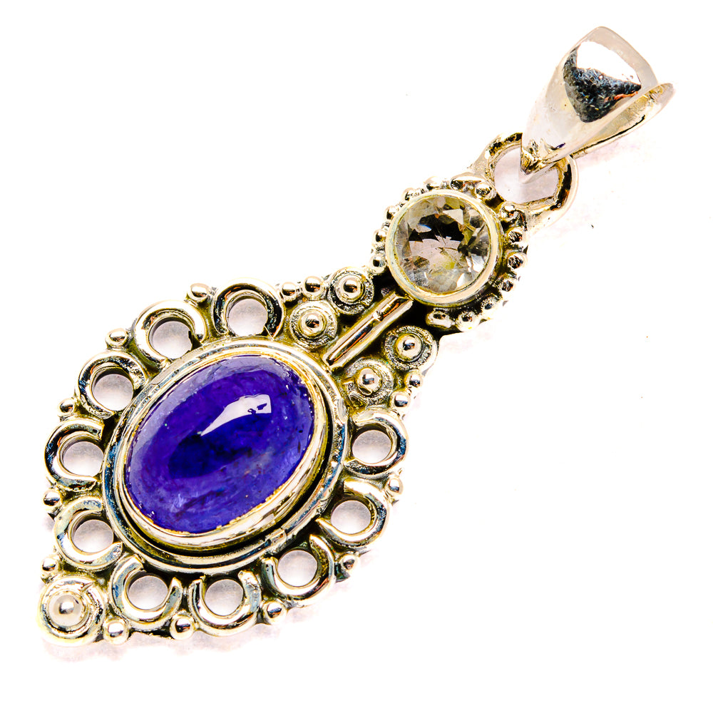 Tanzanite Pendants handcrafted by Ana Silver Co - PD31238 - Photo 2