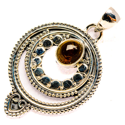 Mexican Fire Agate Pendants handcrafted by Ana Silver Co - PD31255 - Photo 2