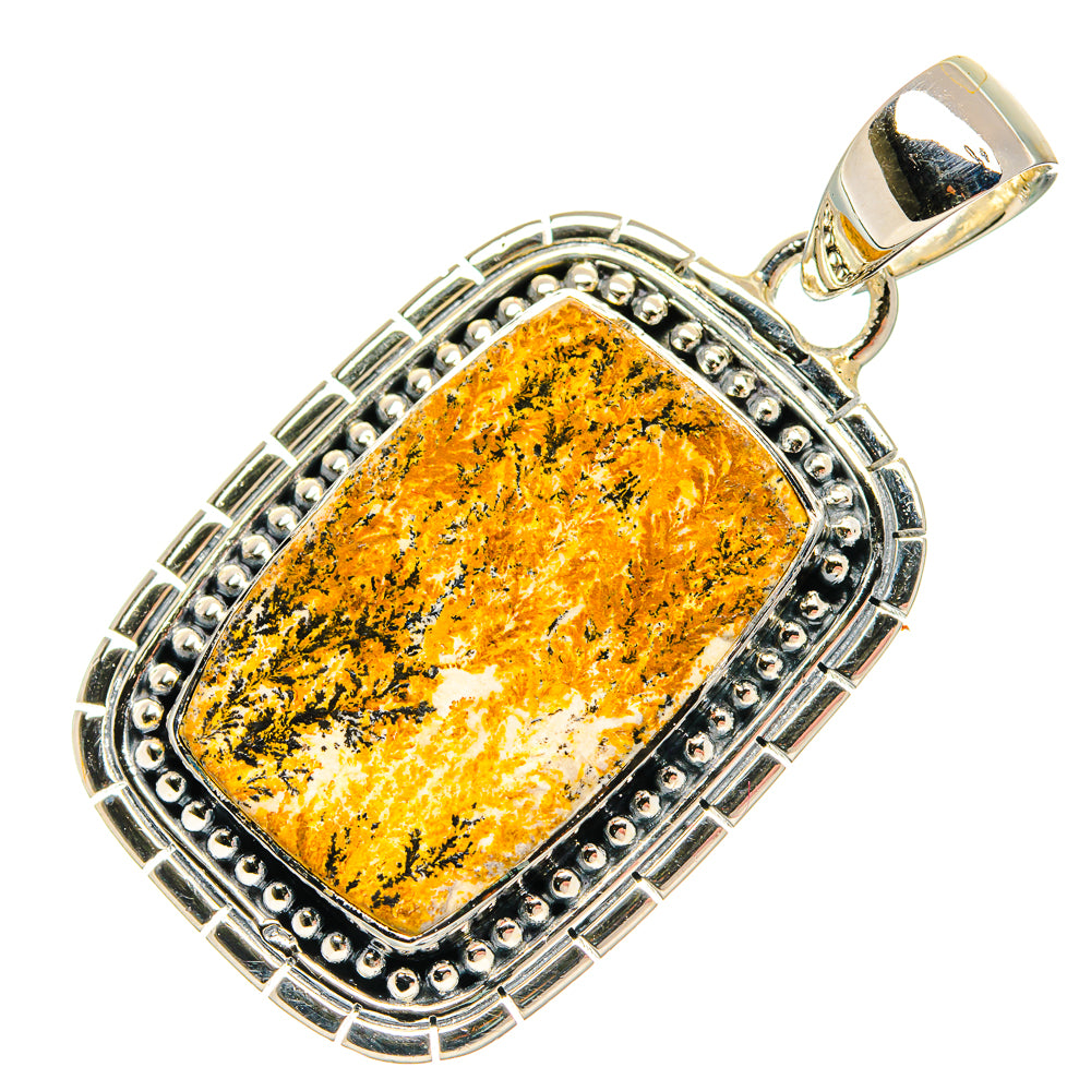 Germany Psilomelane Dendrite Pendants handcrafted by Ana Silver Co - PD31257 - Photo 2