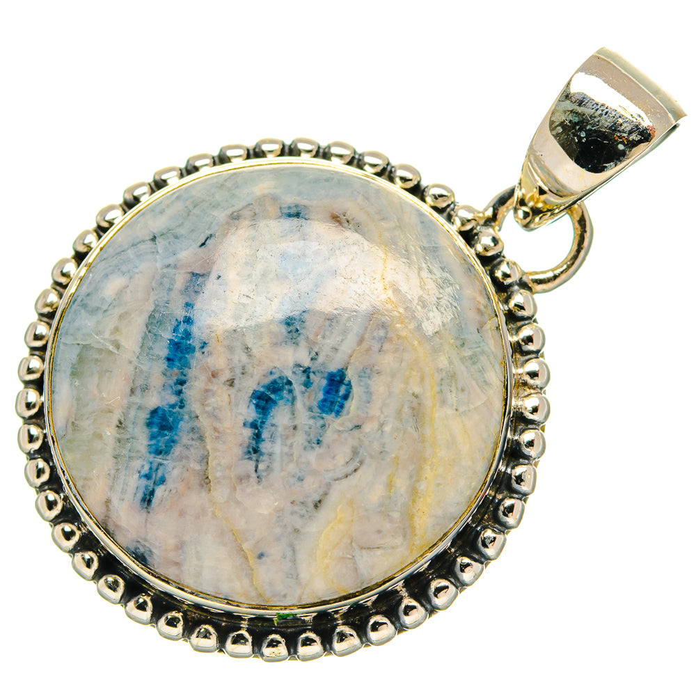 Blue Scheelite Pendants handcrafted by Ana Silver Co - PD31263 - Photo 2