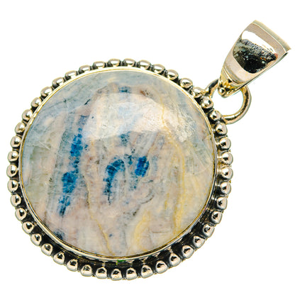 Blue Scheelite Pendants handcrafted by Ana Silver Co - PD31263 - Photo 2