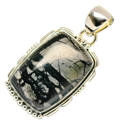 Picasso Jasper Pendants handcrafted by Ana Silver Co - PD31265 - Photo 2