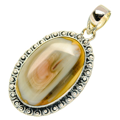 Willow Creek Jasper Pendants handcrafted by Ana Silver Co - PD31270 - Photo 2