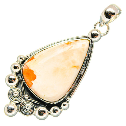 Scolecite Pendants handcrafted by Ana Silver Co - PD31290 - Photo 2