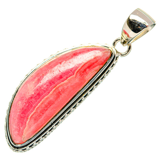 Rhodochrosite Pendants handcrafted by Ana Silver Co - PD31296 - Photo 2