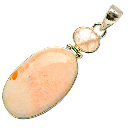 Scolecite Pendants handcrafted by Ana Silver Co - PD31302 - Photo 2